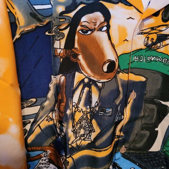 SNOOP DOGG DOG VINTAGE BUTTON DOWN SHIRT - Picture 3 of 16